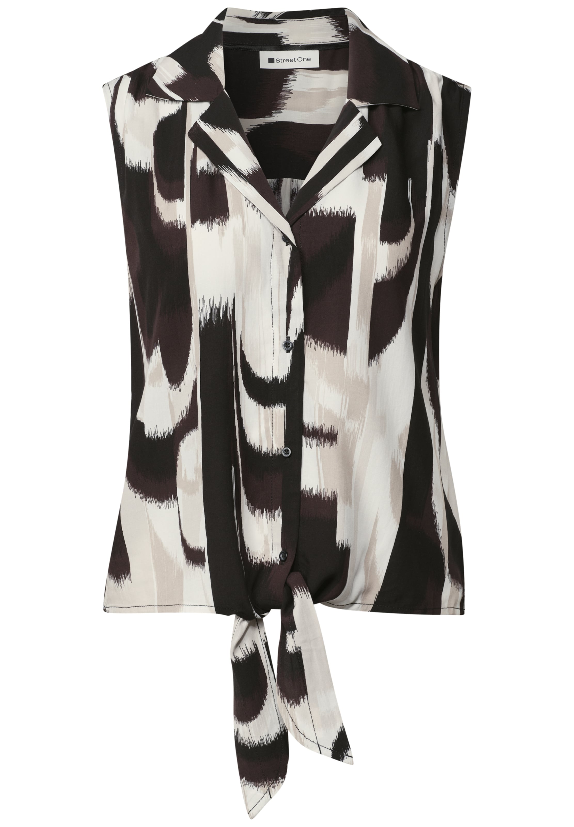 STREET ONE Blouse in Brown: front