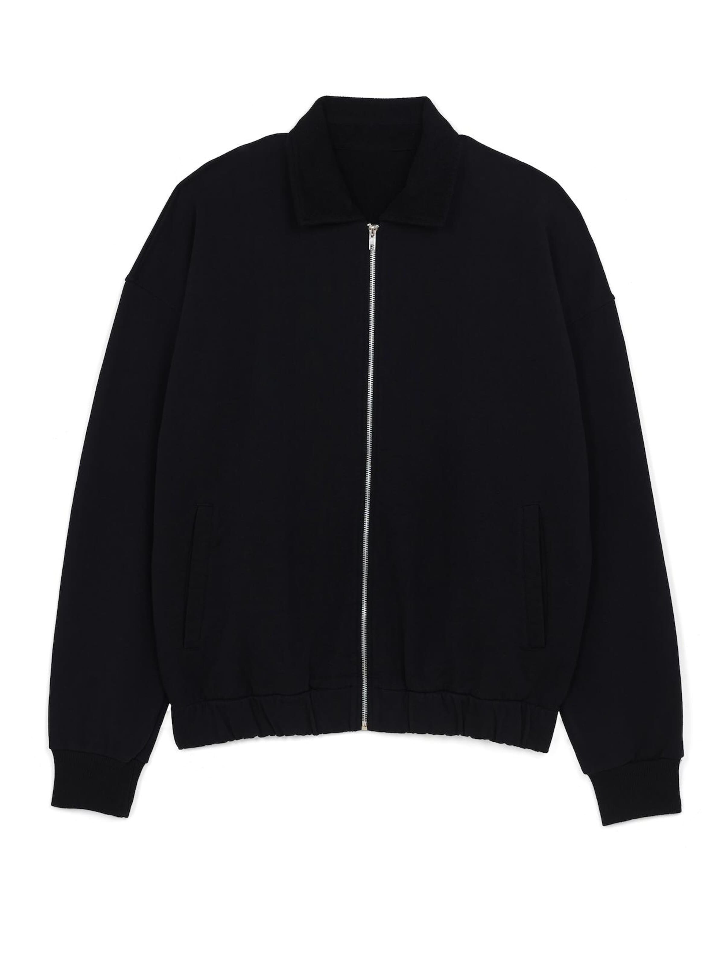 The Rad Black Kids Sweatjacke 'Ostrich Jacket (Special Projects)'‌‌‌‌‌‌ in Schwarz: Vorderseite