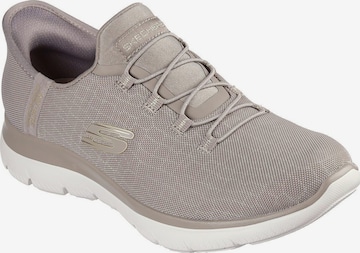 SKECHERS Sportschuh 'Summits-classy Night' in Grau: Vorderseite