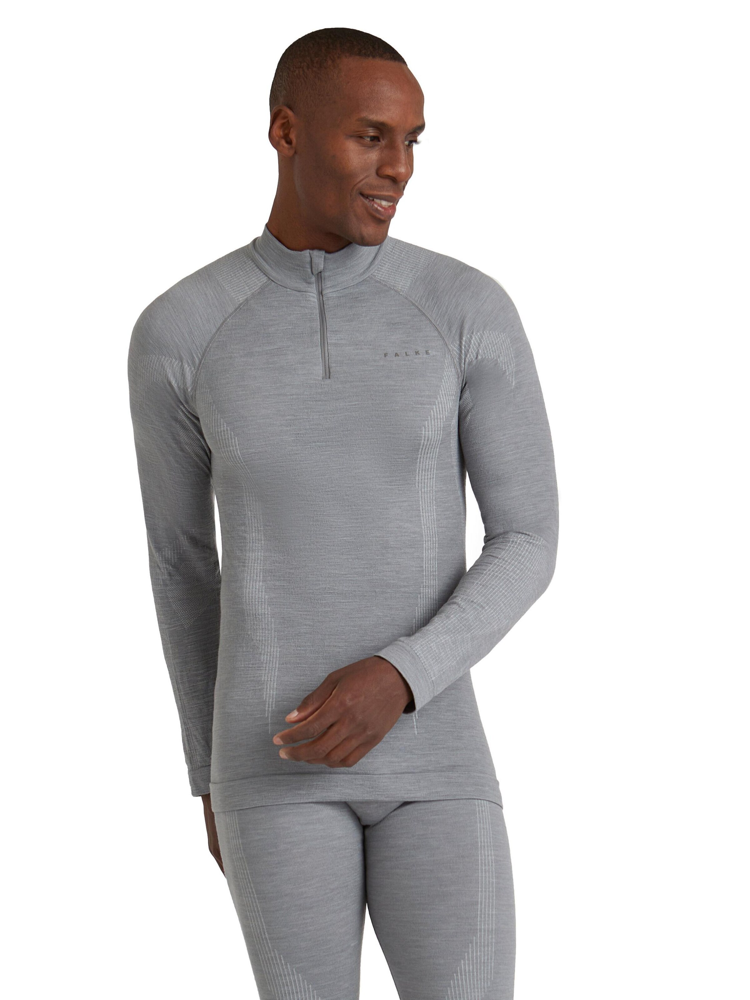 FALKE Base Layer‌‌‌‌‌‌‌‌‌ in Grau: Vorderseite