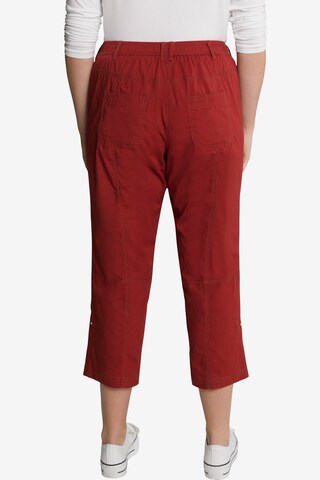 Ulla Popken Regular Broek in Rood