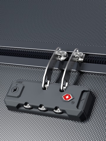 Vallsero Suitcase Set 'LG1 Skyline' in Black