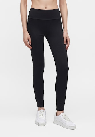 MICHAEL Michael Kors Skinny Legginsy w kolorze czarny: przód