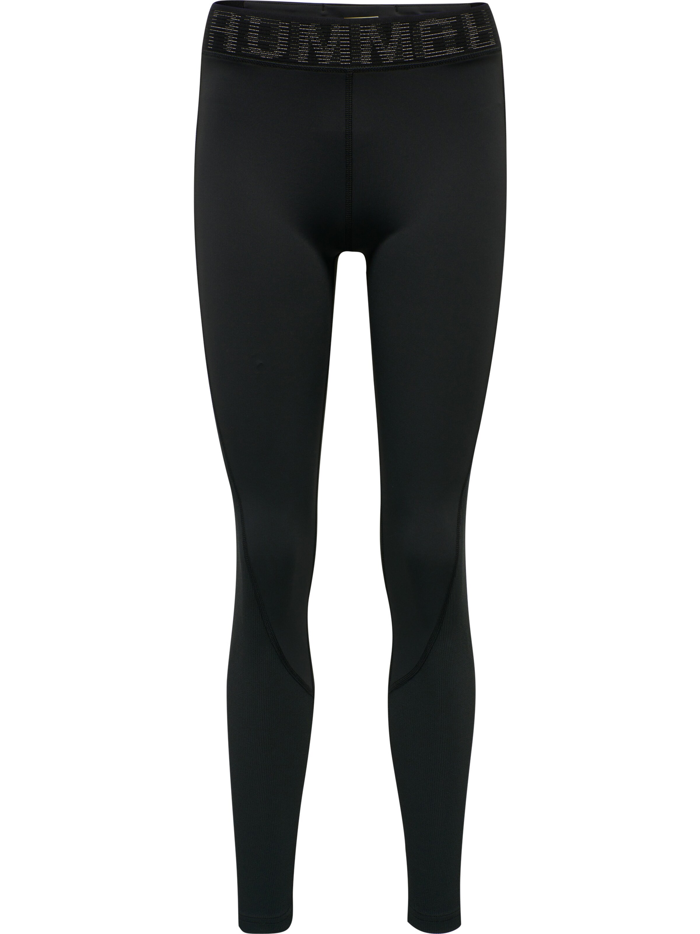 Hummel Skinny Sportsbukser i sort: forside