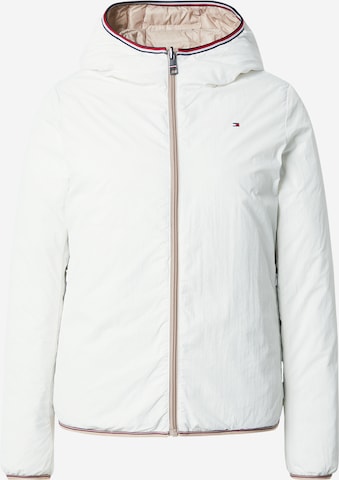 TOMMY HILFIGER - Chaqueta de entretiempo en blanco: frente