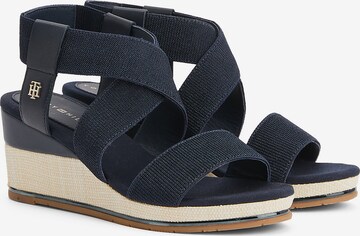 TOMMY HILFIGER Sandalen met riem in Blauw