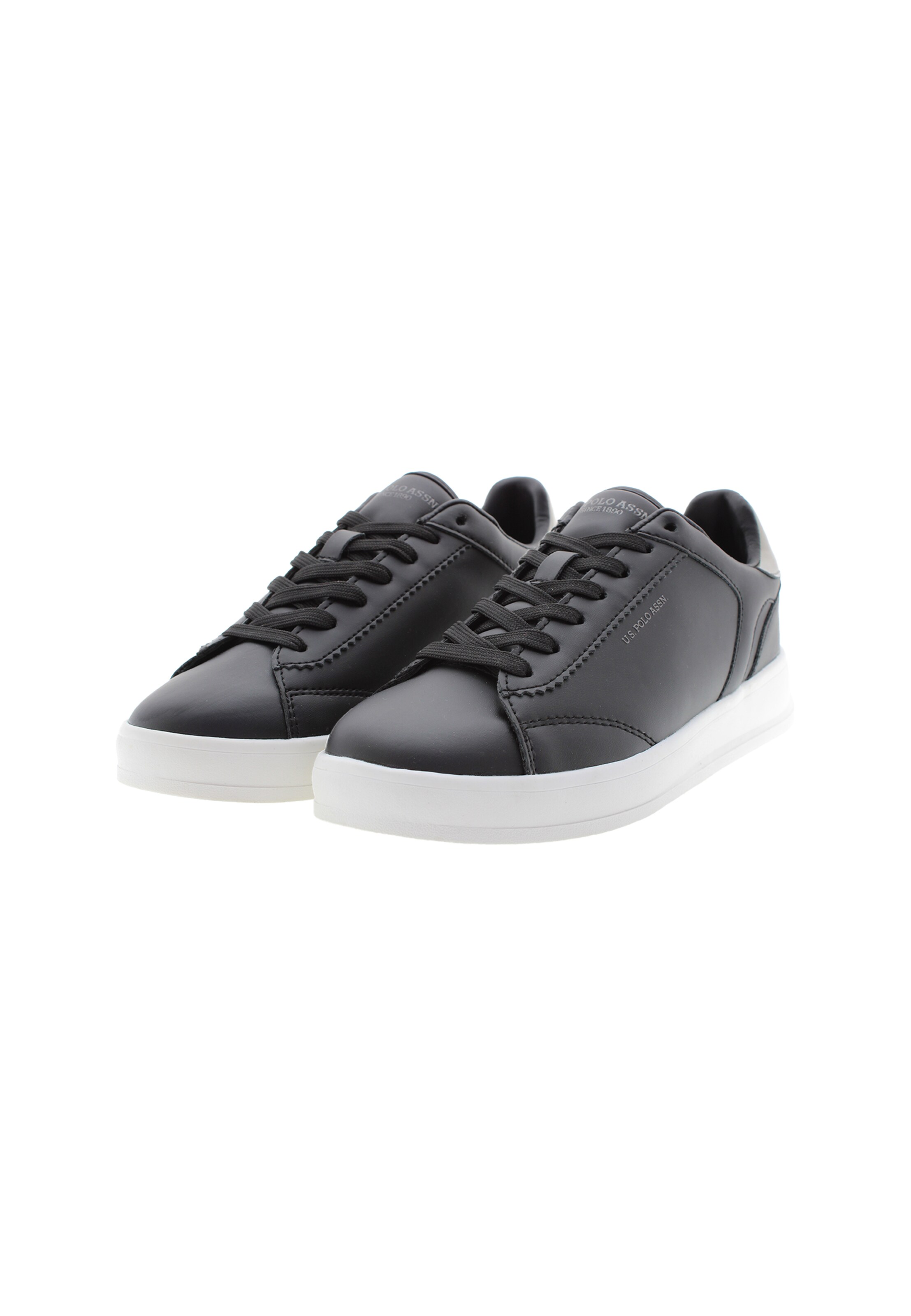 U.S. POLO ASSN. Platform trainers in Black: front