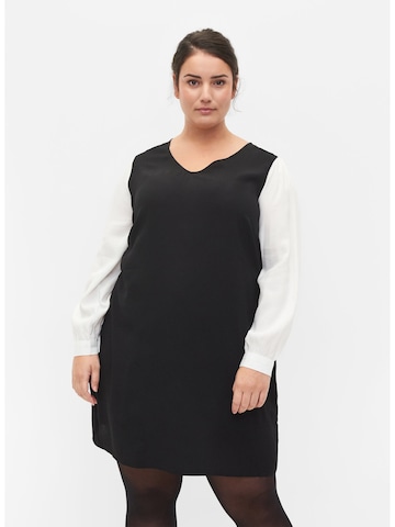 Robe 'Bella' Zizzi en noir : devant