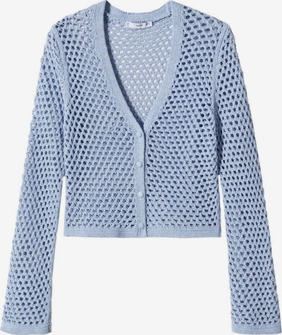 MANGO Cardigan 'Selpak' en bleu clair, Vue avec produit