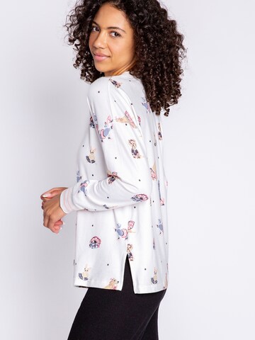 Chemise de nuit ' Let's Dance ' PJ Salvage en blanc