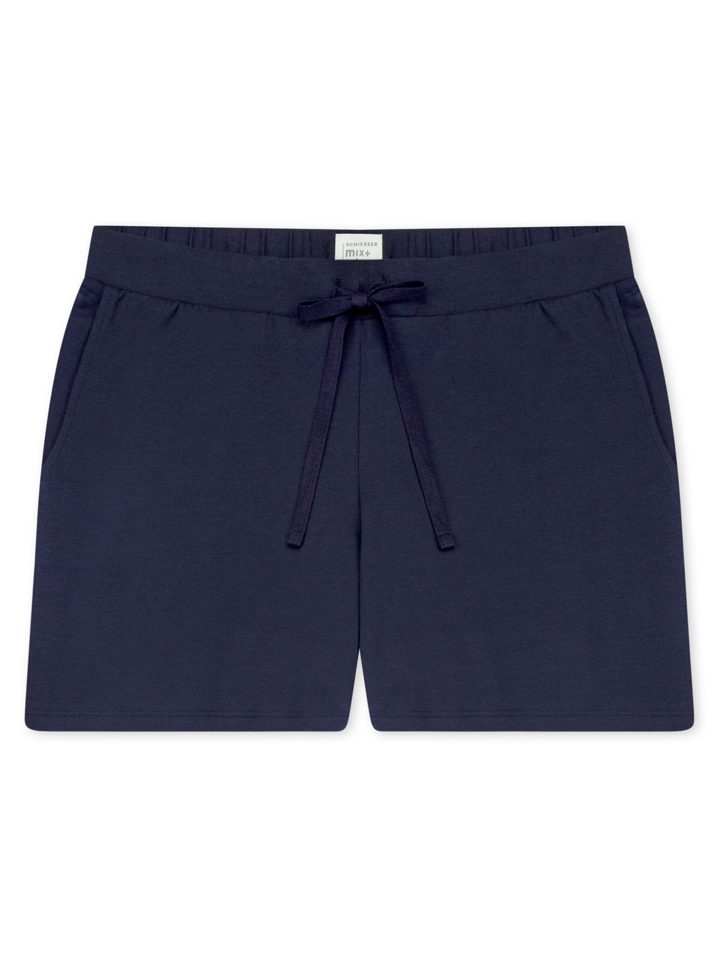 SCHIESSER Pajama Pants 'Mix & Relax' in Blue: front