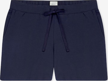 SCHIESSER Pajama Pants 'Mix & Relax' in Blue: front