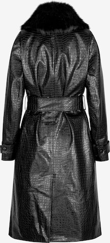 mbym Between-seasons coat 'Anella' in Black