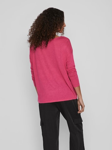 VILA Sweater 'Abella' in Pink
