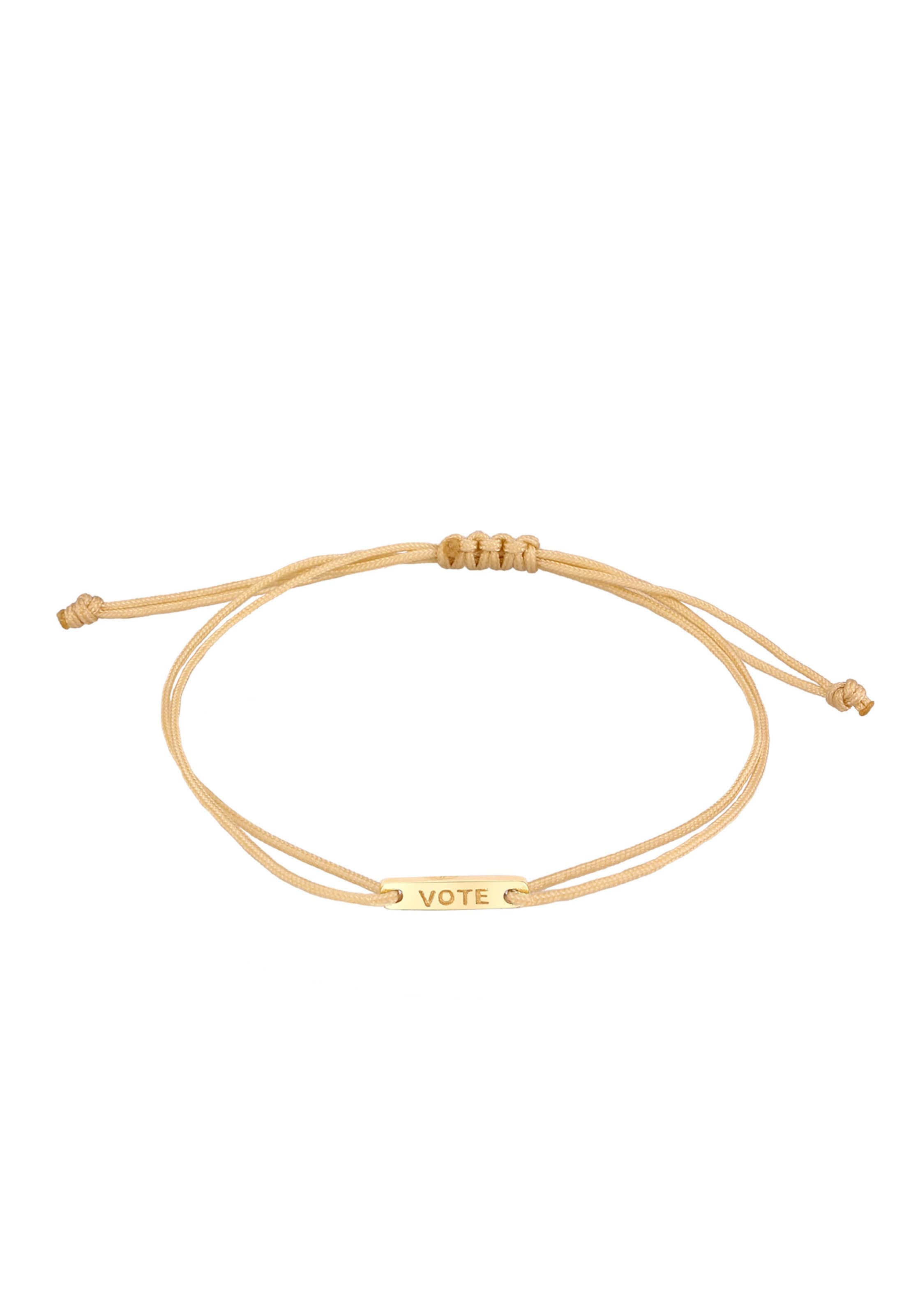 Bracelet ELLI en or : devant