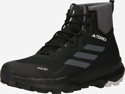 ADIDAS TERREX Boots 'Wmn Mid Rain.Rdy' en gris / noir / blanc, Vue avec produit