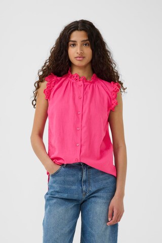 Chemisier 'Dally' InWear en rose : devant