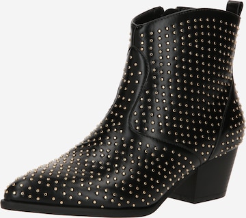 Ankle boots 'BOYTA' di GUESS in nero: frontale