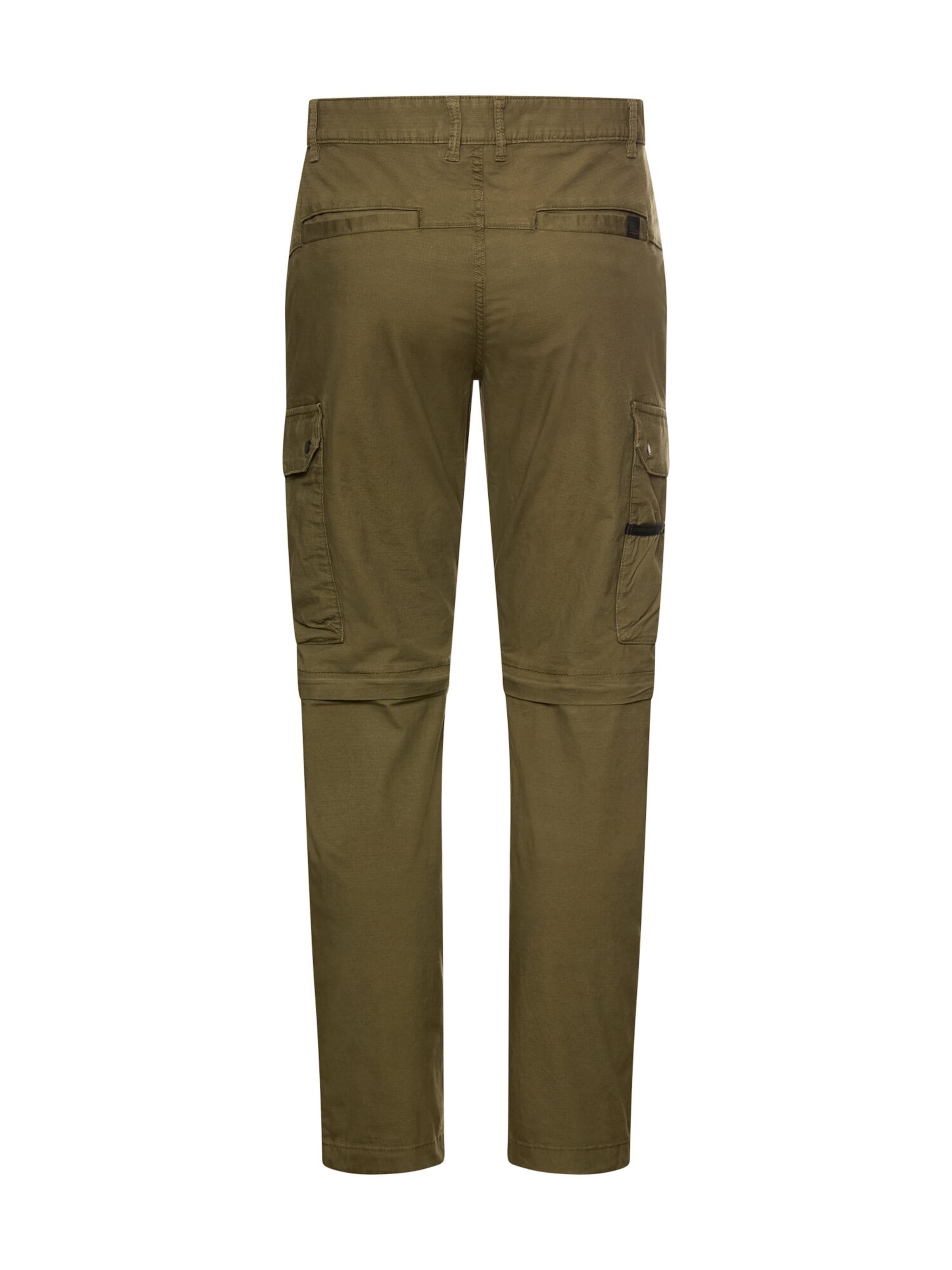 CAMEL ACTIVE Tapered Cargo Pants in Green