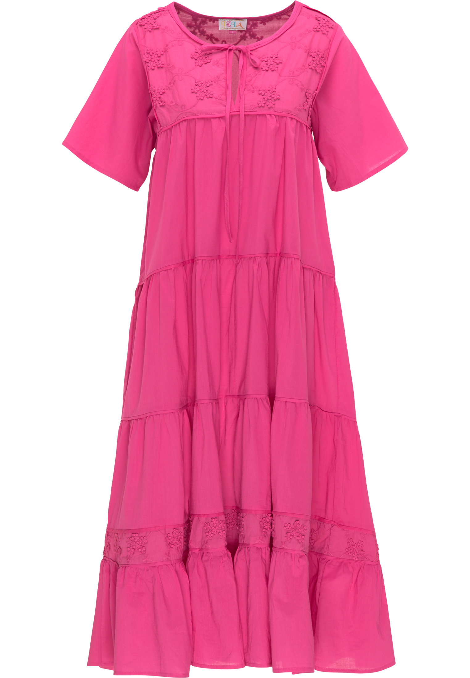 ff4YN Odzież IZIA Letnia sukienka w kolorze Różowym 