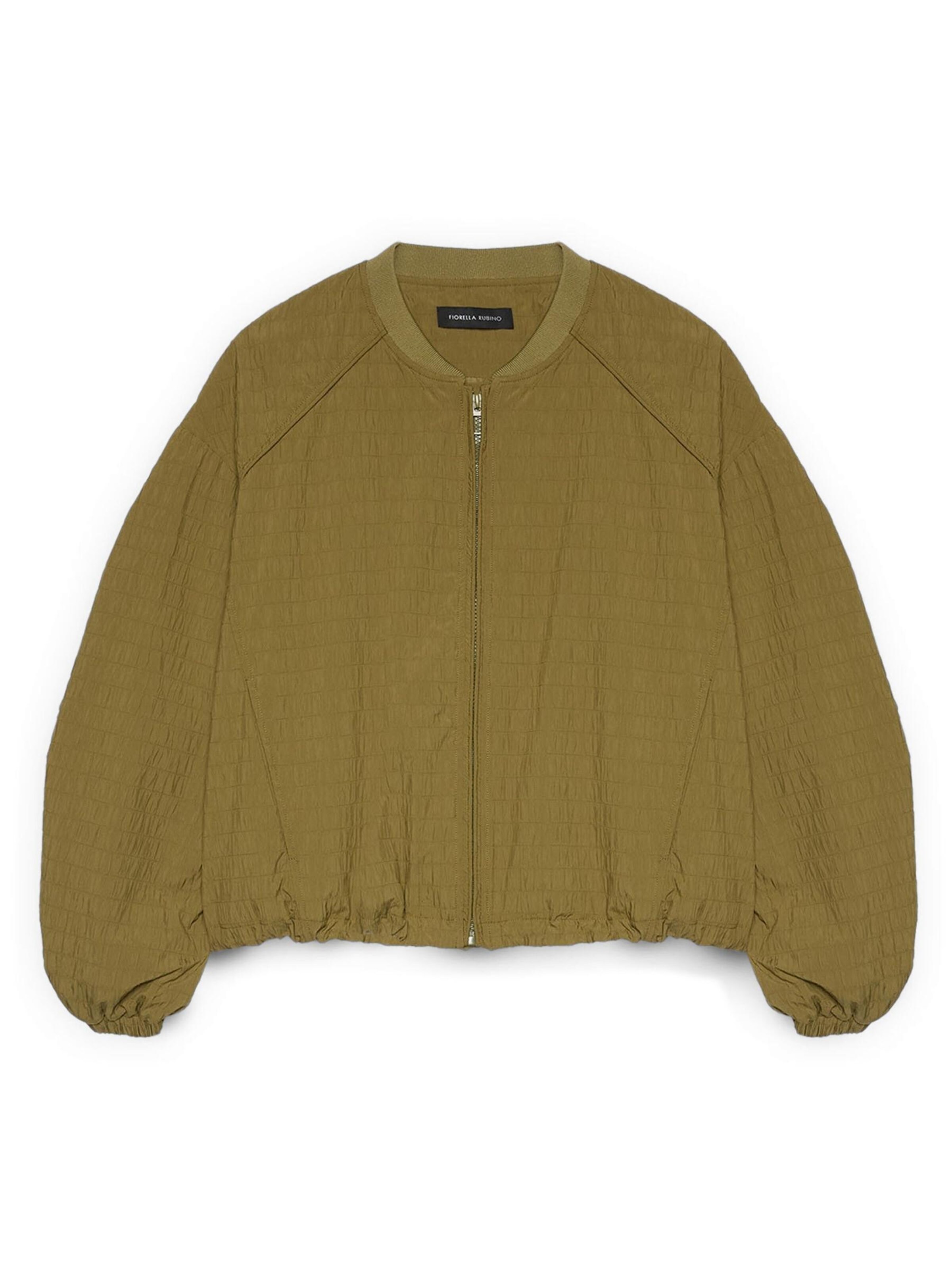 Manteau d’hiver Fiorella Rubino en vert : devant