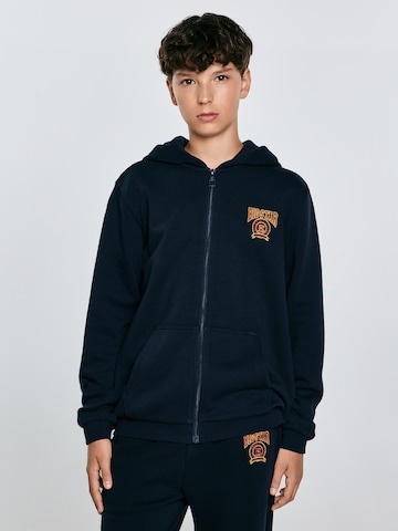 BIG STAR Sweatjacke 'ARON' in Blau: Vorderseite