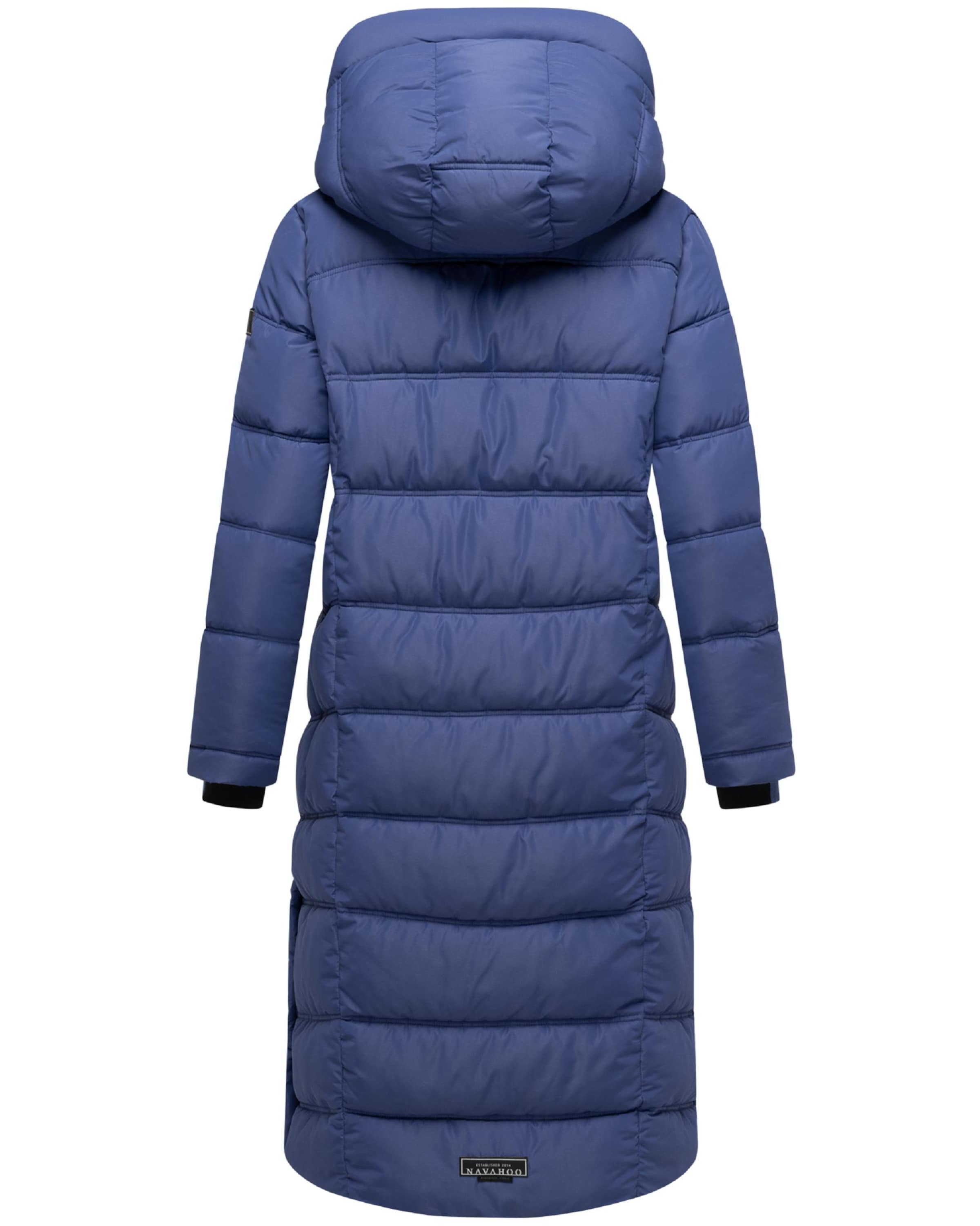 NAVAHOO Winter coat 'Engelsfeder XIV' in Purple