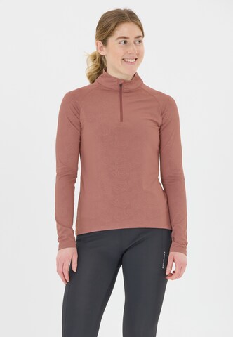 ENDURANCE Functioneel shirt 'Peipah' in Rood: voorkant