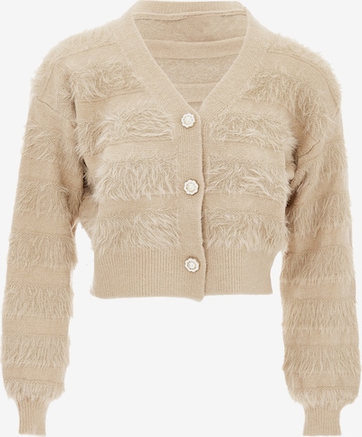 swirly Knit cardigan in Beige, Item view