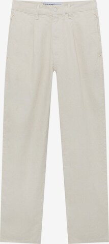 Pull&Bear Loosefit Jeans in Beige: predná strana