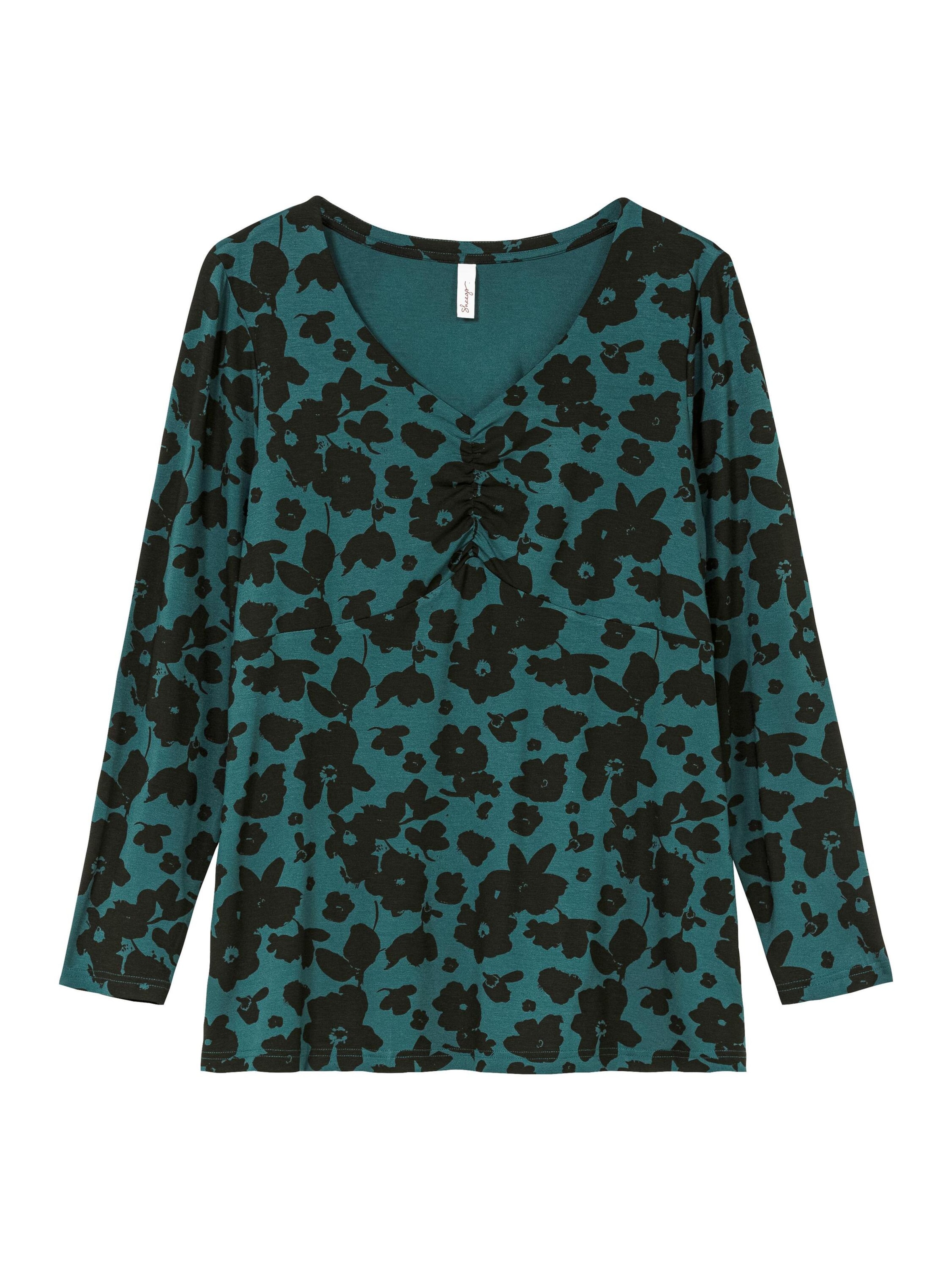 SHEEGO Μπλουζάκι σε πράσινο: μπροστά