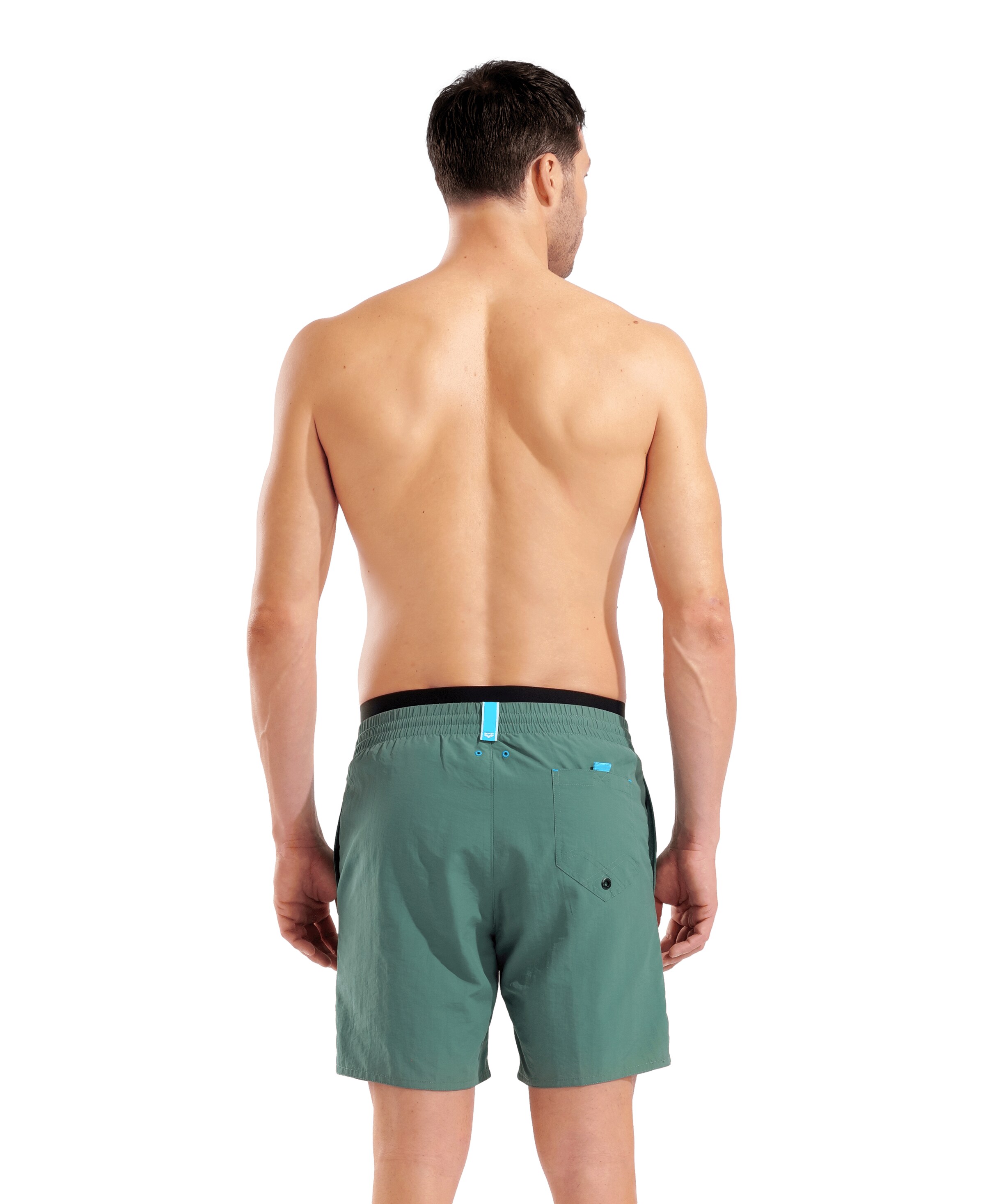 ARENA Athletic Swim Trunks in Green