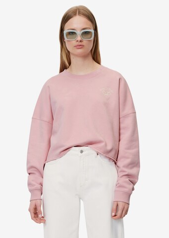 Felpa di Marc O'Polo DENIM in rosa: frontale