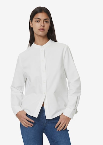 Camicia da donna di Marc O'Polo DENIM in bianco: frontale