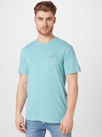 Tommy Jeans T-Shirt in Blau: Vorderseite