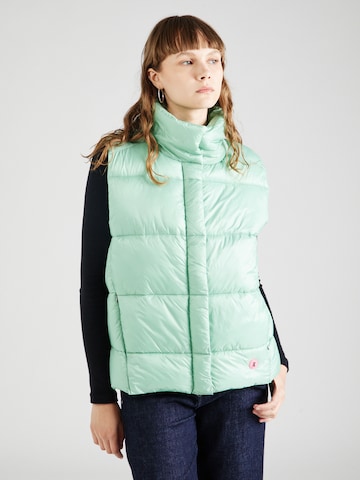 Frieda & Freddies NY Bodywarmer 'Solice' in Groen: voorkant