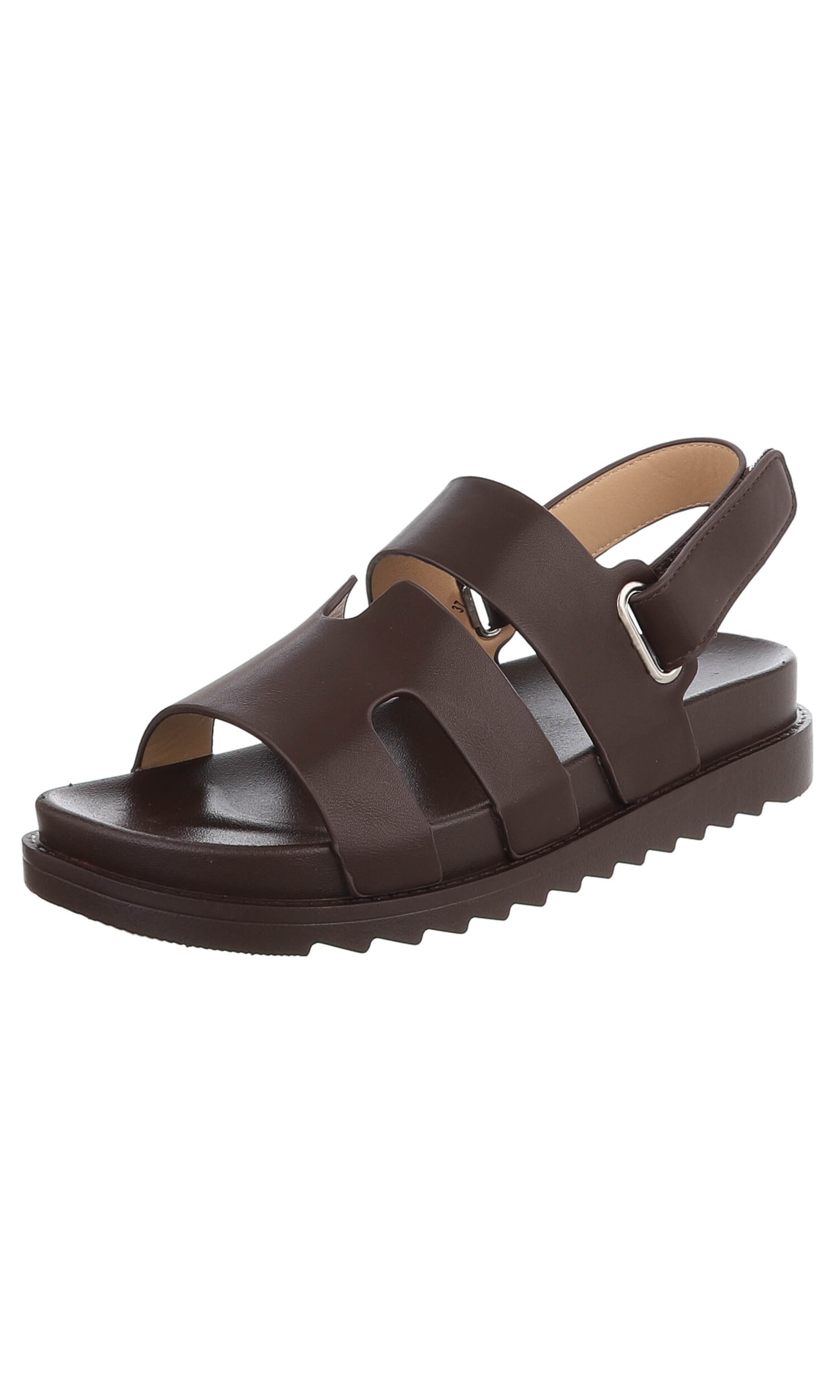 Ital-Design Sandals in Brown: front