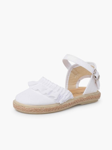 Pisamonas Sandale‌ in Weiß: Vorderseite