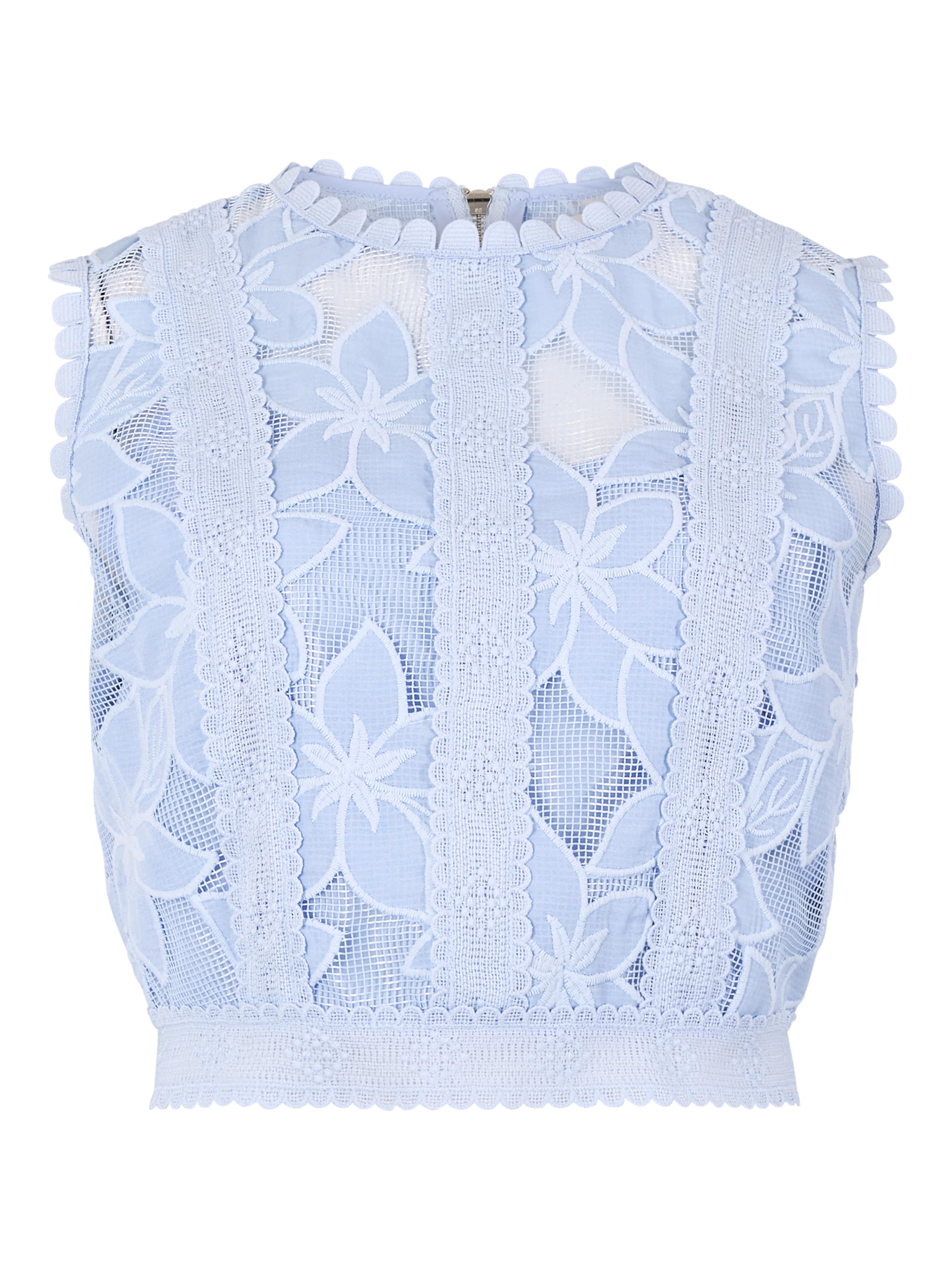 Chemisier ' ' Apricot en bleu : devant