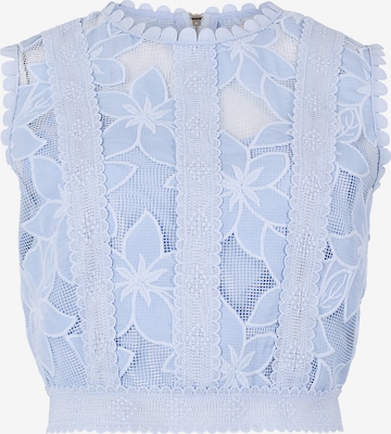 Chemisier ' ' Apricot en bleu : devant