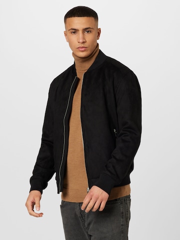 River Island - Chaqueta de entretiempo en negro: frente