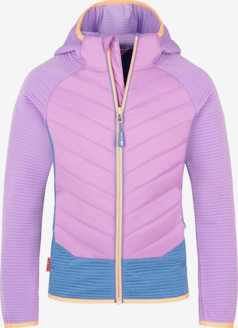 TROLLKIDS Fleece Jacket in Purple: front