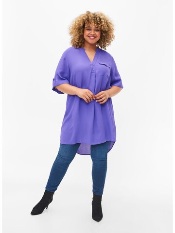 Zizzi Tunic 'Maisy' in Purple