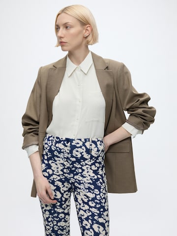 Marc Cain Skinny Hose in Blau