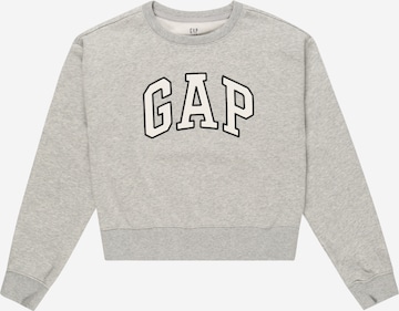 Sweat-shirt GAP en gris : devant