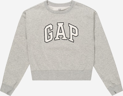 GAP Sweatshirt in de kleur Grijs gemêleerd / Zwart / Wit, Productweergave