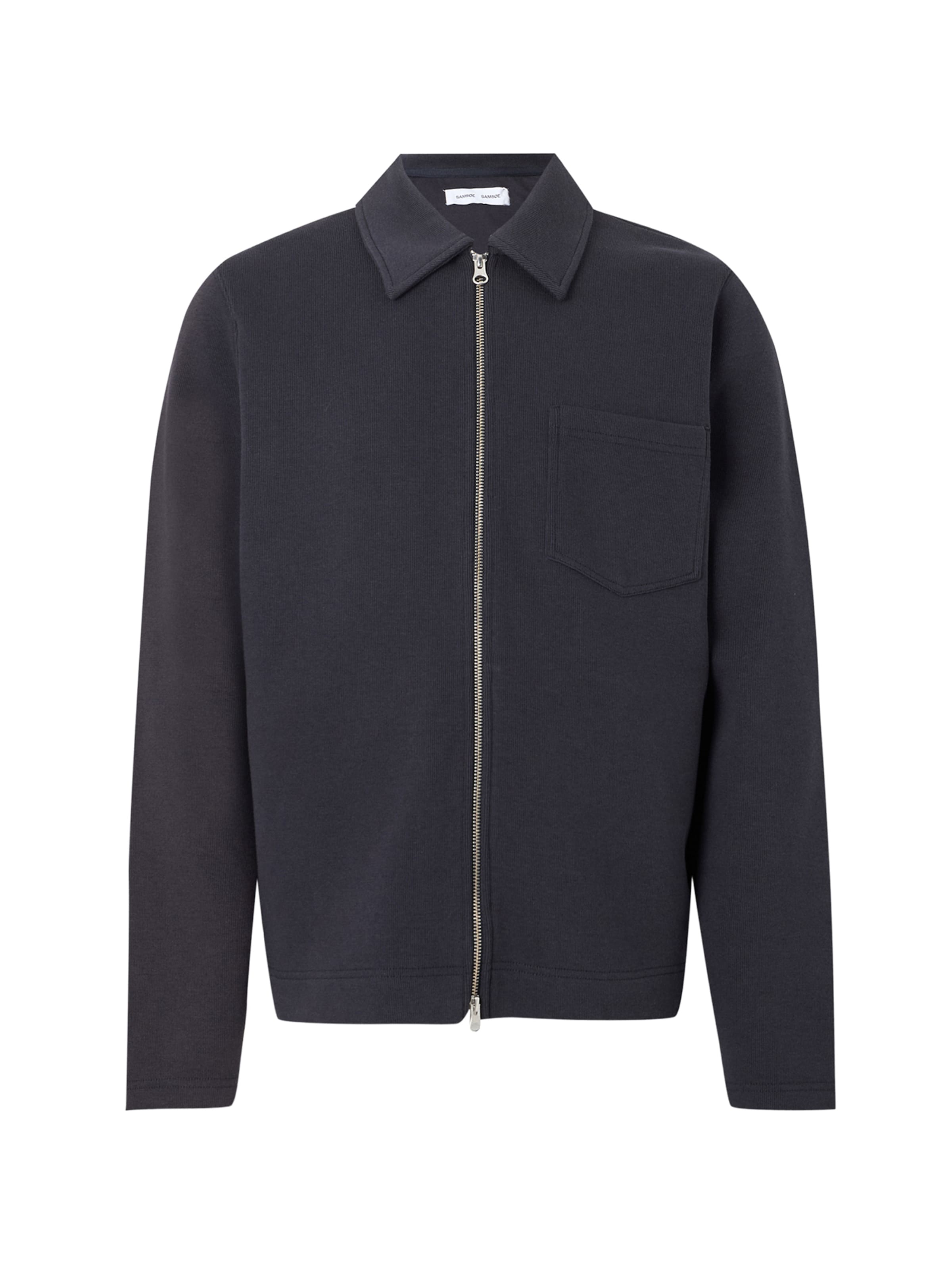 Samsøe Samsøe Ζακέτα φούτερ 'Hannes' σε μπλε: μπροστά