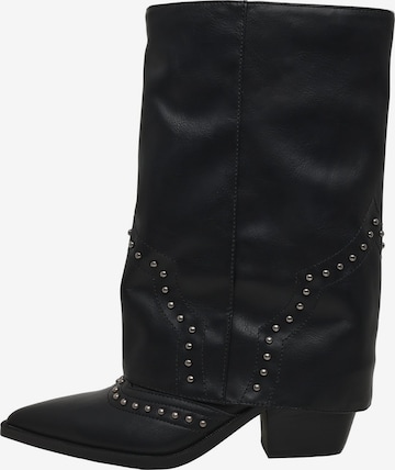 juoda STEVE MADDEN Kaubojiški batai 'Saddle': priekis