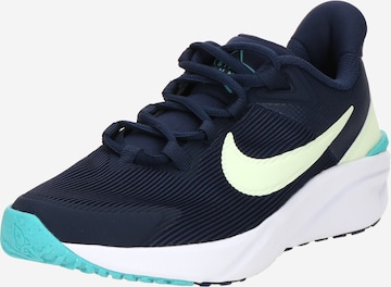 NIKE Laufschuh 'Star Runner 4' in Blau: Vorderseite