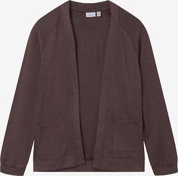 NAME IT Strickjacke in Braun: Vorderseite